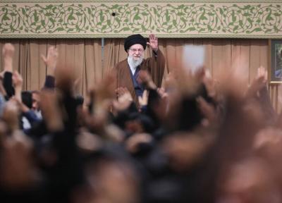 دیدار هزاران دانش‌آموز و دانشجو با رهبر انقلاب /عکس