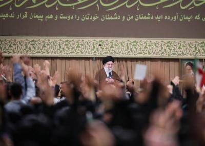 دیدار هزاران دانش‌آموز و دانشجو با رهبر انقلاب /عکس