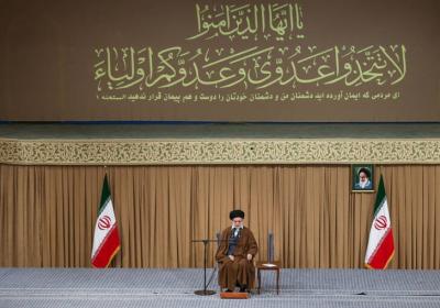 دیدار هزاران دانش‌آموز و دانشجو با رهبر انقلاب /عکس