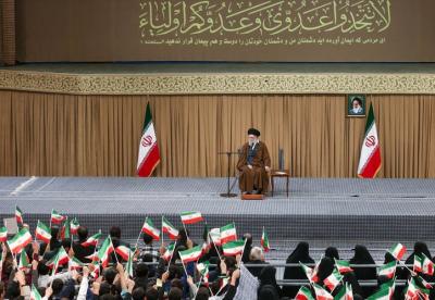 دیدار هزاران دانش‌آموز و دانشجو با رهبر انقلاب /عکس