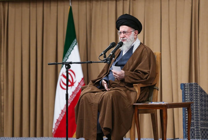 دیدار هزاران دانش‌آموز و دانشجو با رهبر انقلاب /عکس