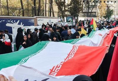 راهپیمایی یوم‌الله ۱۳ آبان در پایتخت/ عکس