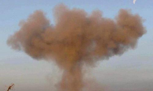 انفجار بقایای جنگی انبار شده در مقر حشد الشعبی در جنوب بغداد 