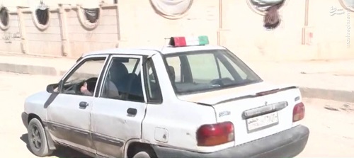 مقاومت زن سوری با پراید در حلب +عکس