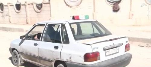 مقاومت زن سوری با پراید در حلب +عکس