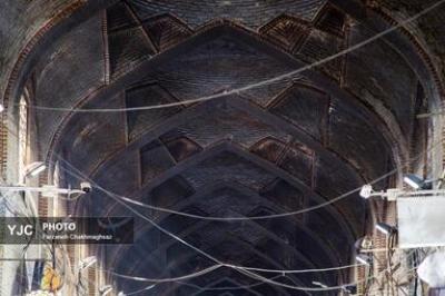 رد دود بر پیکر بازار وکیل شیراز 