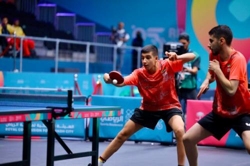 تیم پینگ پنگ مردان ایران نقره گرفت