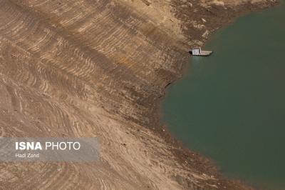 وضعیت سد امیرکبیر - ۱۹ آبان 