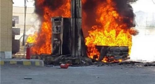 انفجار در پمپ‌ بنزین جهرم/ هفت مصدوم 