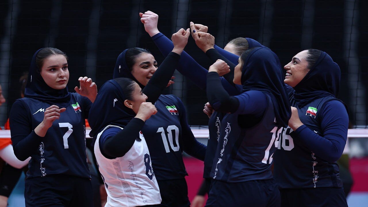 تیم ملی والیبال زنان برنزی شد 