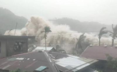 ابرطوفان فونگ وانگ درفیلیپین