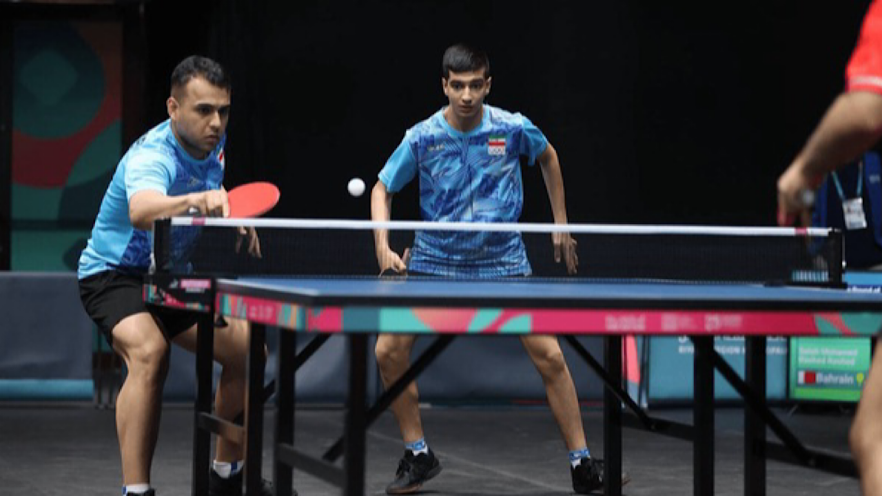 مدال برنز پینگ پنگ بازان ایران در بازی‌های کشور‌های اسلامی