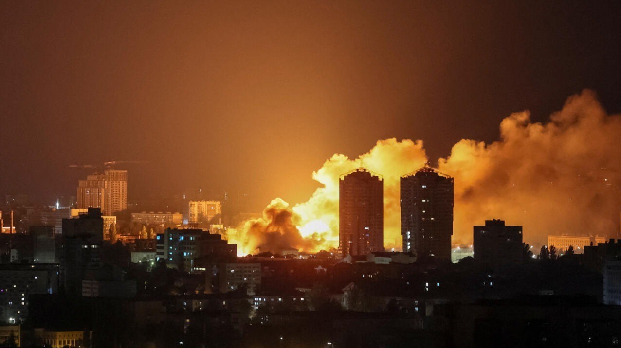 حمله شدید روسیه به پایتخت اوکراین