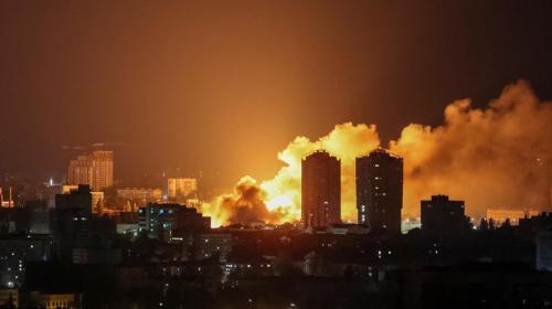 حمله شدید روسیه به پایتخت اوکراین