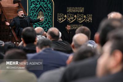 اولین شب مراسم عزاداری ایام شهادت حضرت فاطمةالزهرا (س) بیت رهبری