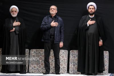 اولین شب مراسم عزاداری ایام شهادت حضرت فاطمةالزهرا (س) بیت رهبری