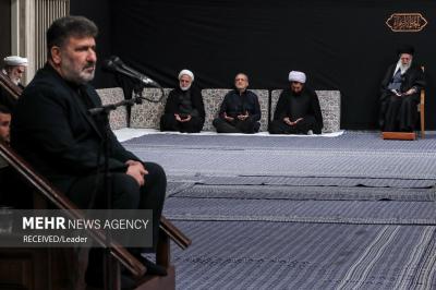 اولین شب مراسم عزاداری ایام شهادت حضرت فاطمةالزهرا (س) بیت رهبری