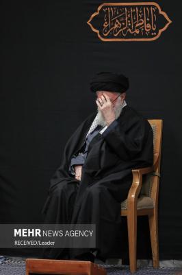 اولین شب مراسم عزاداری ایام شهادت حضرت فاطمةالزهرا (س) بیت رهبری