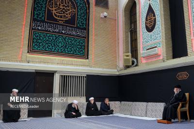 اولین شب مراسم عزاداری ایام شهادت حضرت فاطمةالزهرا (س) بیت رهبری