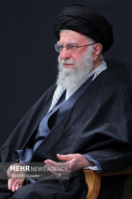 اولین شب مراسم عزاداری ایام شهادت حضرت فاطمةالزهرا (س) بیت رهبری