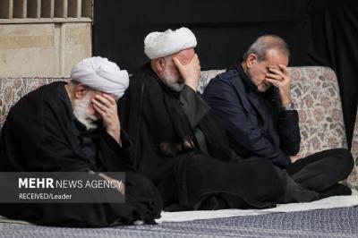 اولین شب مراسم عزاداری ایام شهادت حضرت فاطمةالزهرا (س) بیت رهبری
