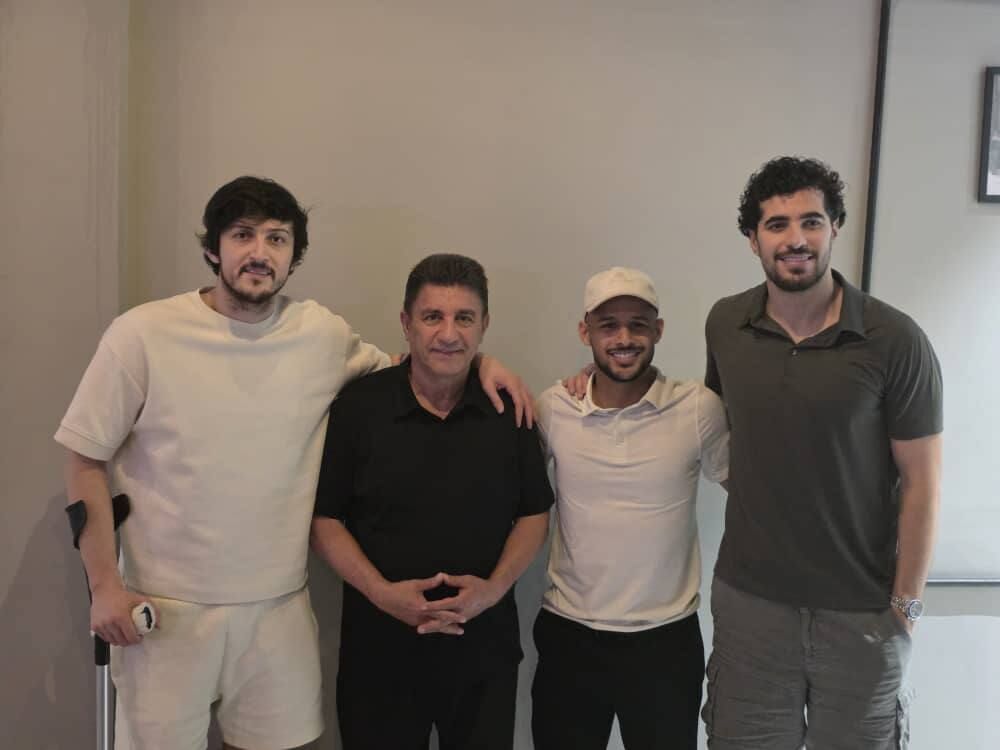 دیدار قلعه‌نویی با سه لژیونر حاضر در امارات