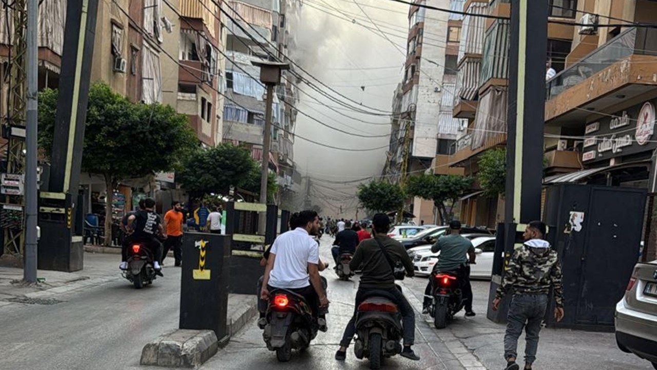 حمله رژیم صهیونیستی به پایتخت لبنان 