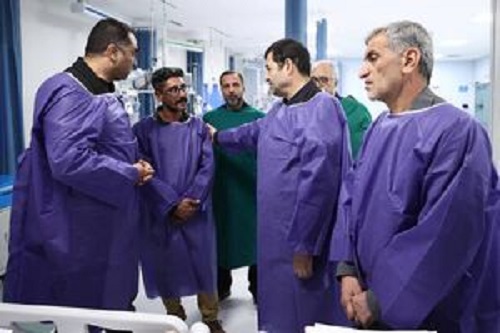 عیادت وزیر ورزش از دختر موتورسوار