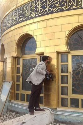 عکس/ خبرنگاری که انتهای پیام زندگی اش بهشت بود 