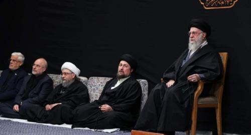 مراسم شام شهادت حضرت زهرا(س) با حضور رهبر انقلاب برگزار شد +فیلم