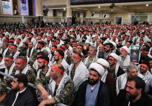 مراسم روز بسیج در حسینیه امام خمینی(ره) برگزار شد