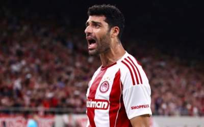 گل دوم المپیاکوس به رئال مادرید 