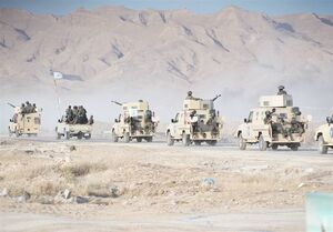 عملیات حشد شعبی در صحرای الانبار و انهدام ۴ مخفیگاه داعش