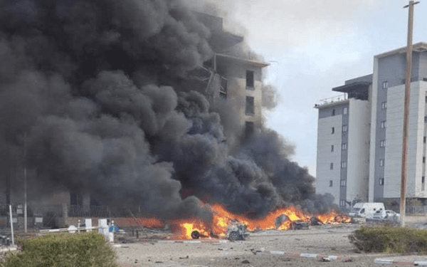 موشکی که مرکز غده سرطانی را هدف گرفت+عکس