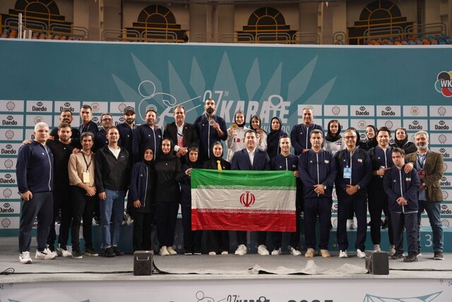 صالح اباذری به مدال نقره جهان رسید/ نایب‌قهرمانی کاراته ایران با ۳ مدال