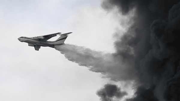 ایلوشین تقویت شده سپاه قهرمان نبرد با آتش+عکس