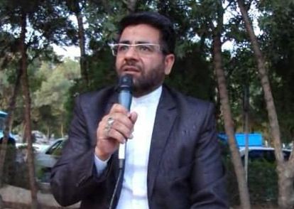 رجز خوانی شهید خزایی در جمع رزمندگان مدافع حرم ایرانی + فیلم 