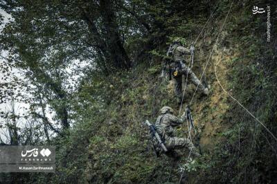 آموزش های تخصصی رزم در جنگل