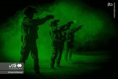 آموزش های تخصصی رزم در جنگل