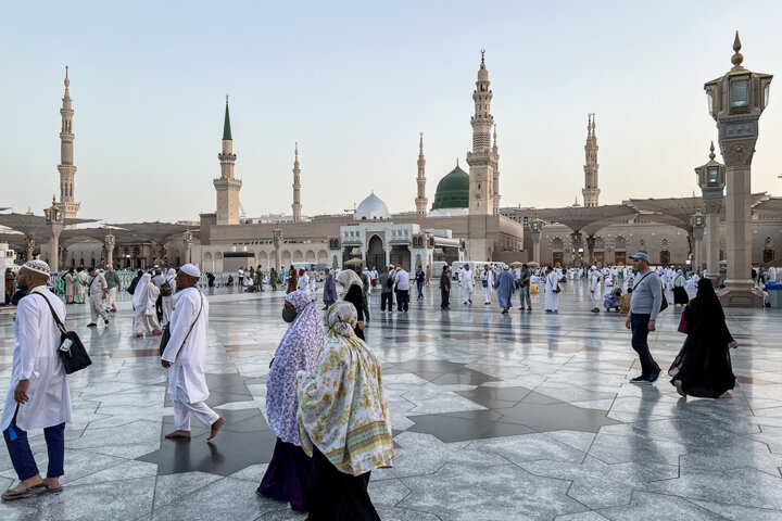  مدینه بارانی شد /فیلم