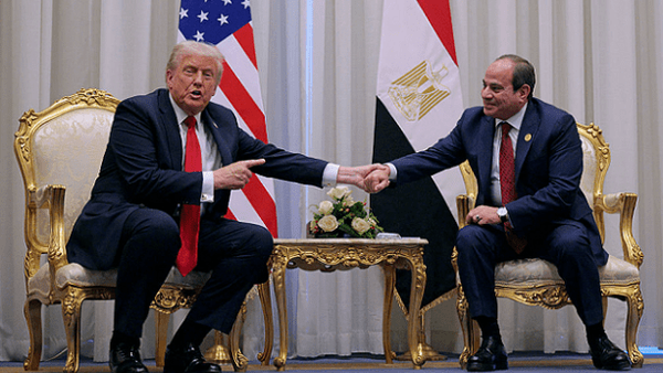 ترامپ مصر را به بازی اسرائیل کشاند+عکس