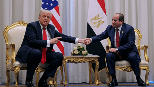 ترامپ مصر را به بازی اسرائیل کشاند+عکس