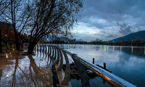 عطر باران در شهر خرم‌آباد /عکس