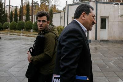  اعضای هیأت دولت در جمع خبرنگاران /عکس