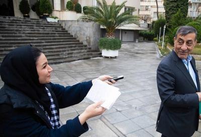  اعضای هیأت دولت در جمع خبرنگاران /عکس