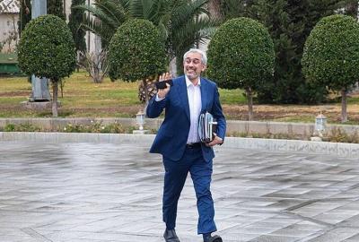  اعضای هیأت دولت در جمع خبرنگاران /عکس