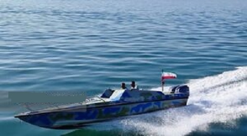 توقیف یک شناور خارجی متخلف در خلیج فارس