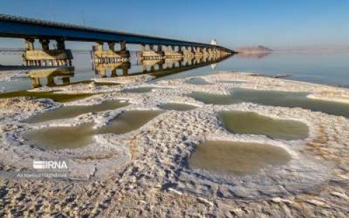 دریاچه ارومیه  جانی دوباره گرفت.