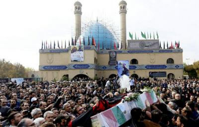 عکس/ تشییع خبرنگار شهید محسن خزایی در تهران 