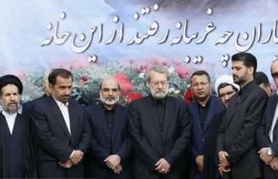 عکس/ تشییع خبرنگار شهید محسن خزایی در تهران 